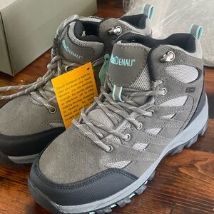Denali Gray and Black Hiking Boots